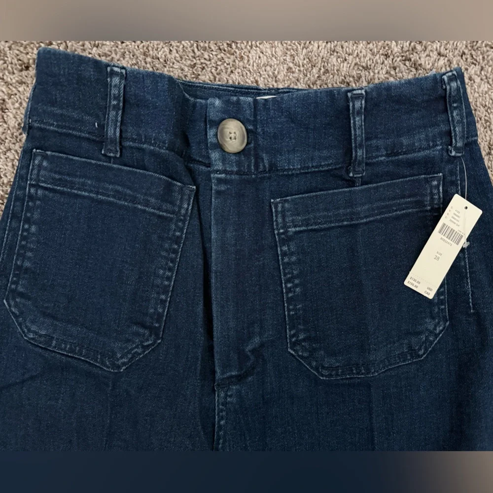 NWT Anthropologie Colette High Rise Wide Leg Jeans by Maeve - Picture 4 of 5